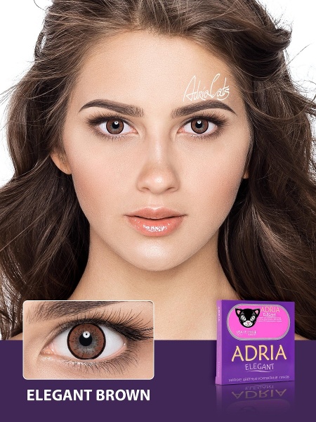 Adria Elegant Brown (2 линзы)